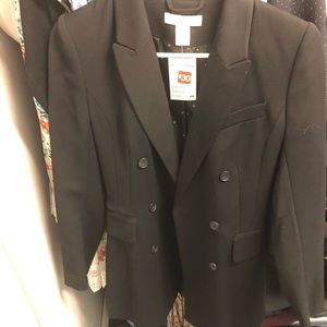 H&M black womens blazer